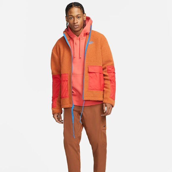 Nike Sportswear Sports Essentials Fleece Full Zip Jacket. Brand New. Men Sizes: